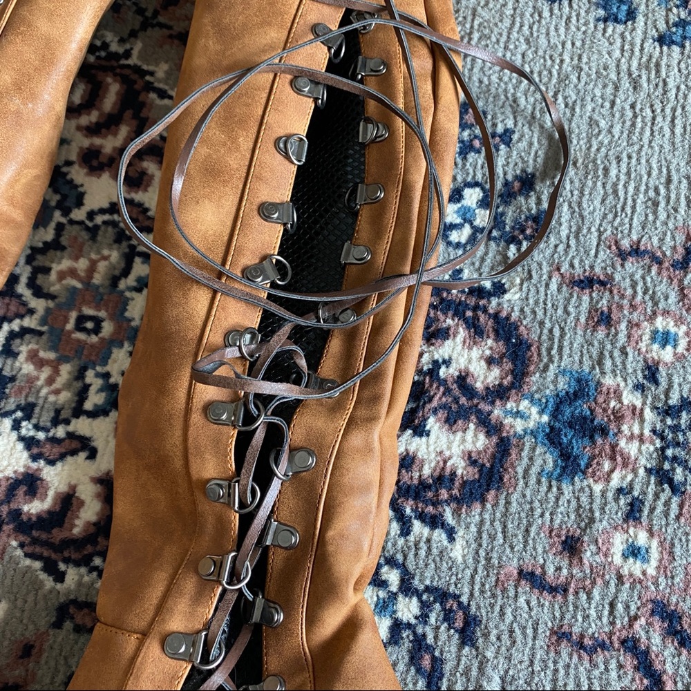 NWOT || Lace-Up Boots - Picture 3 of 8